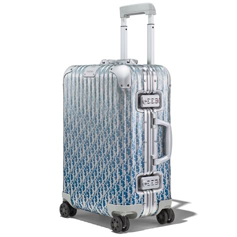 dior rimowa side bag|Rimowa Dior carry on.